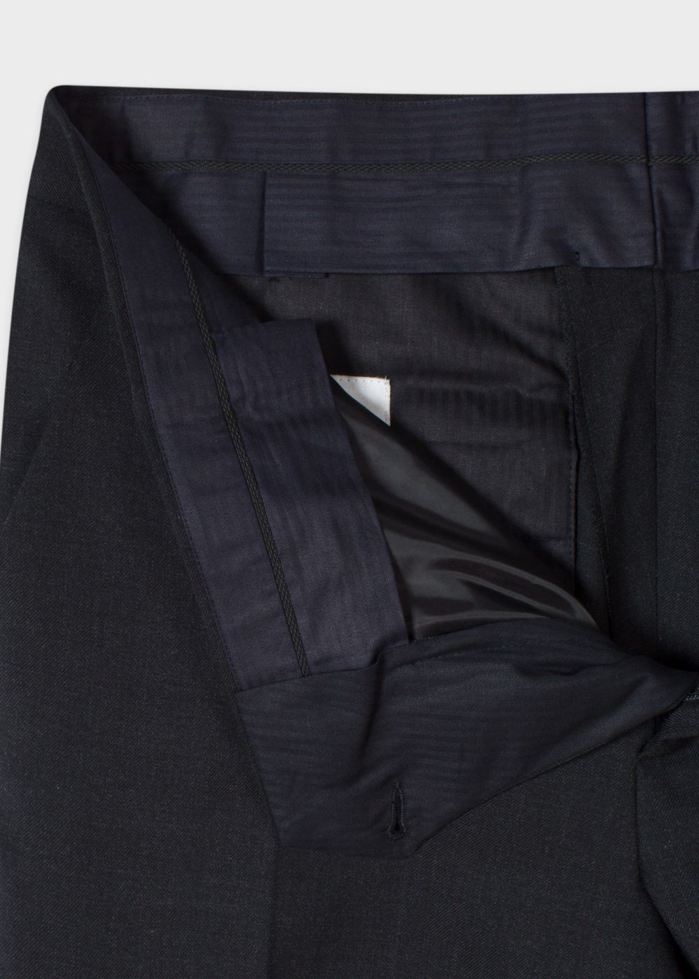 Paul Smith Men's Slim-Fit Charcoal Grey Wool 'a Suit To Travel In' Pants