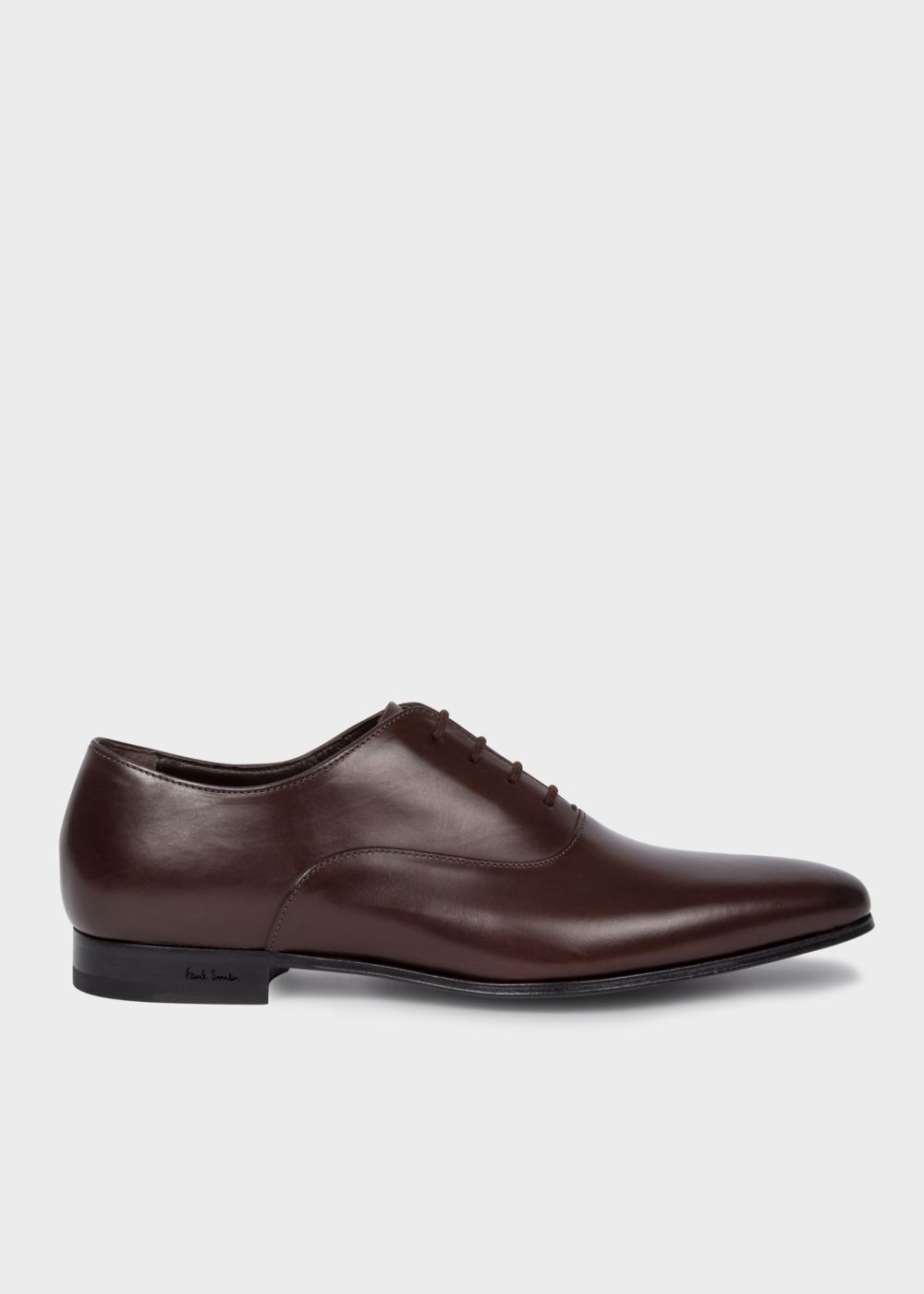 Paul Smith Men's Dark Brown Calf Leather 'fleming' Oxford Shoe