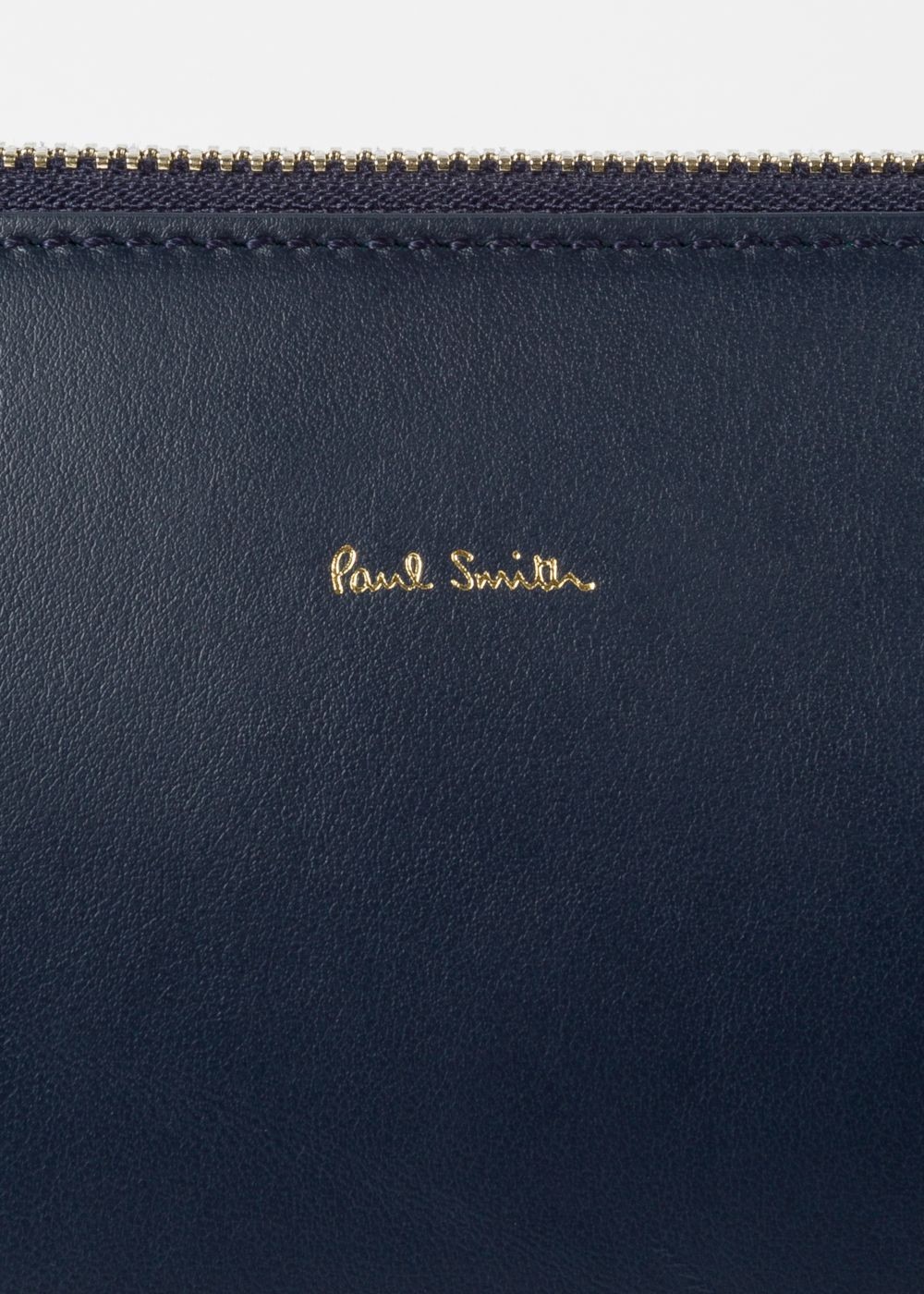 Paul Smith Womens's Navy 'concertina Swirl' Leather Cross-Body Bags