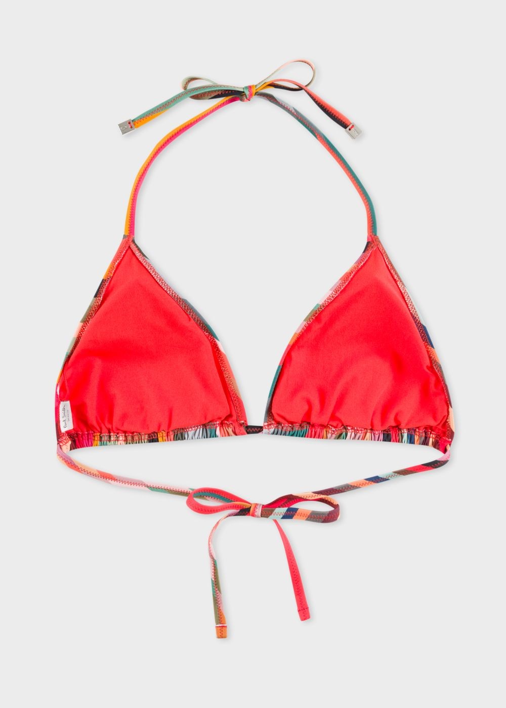 Paul Smith Women's 'swirl' Print Triangle Bikini Top