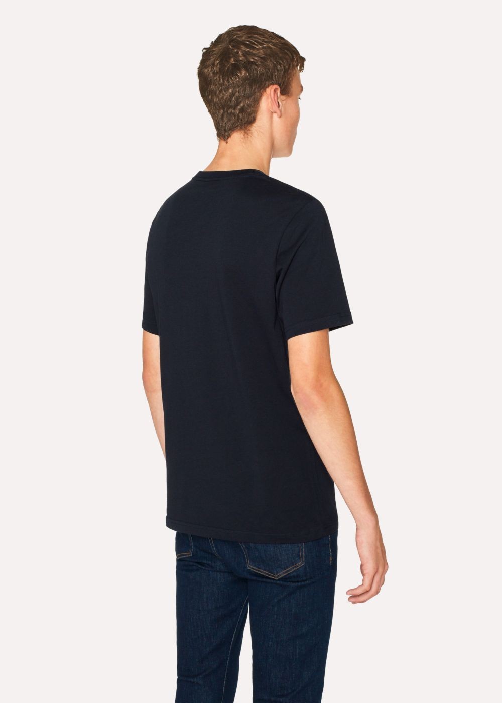 Paul Smith Mens's Navy 'cycling Caps' Print Tshirt