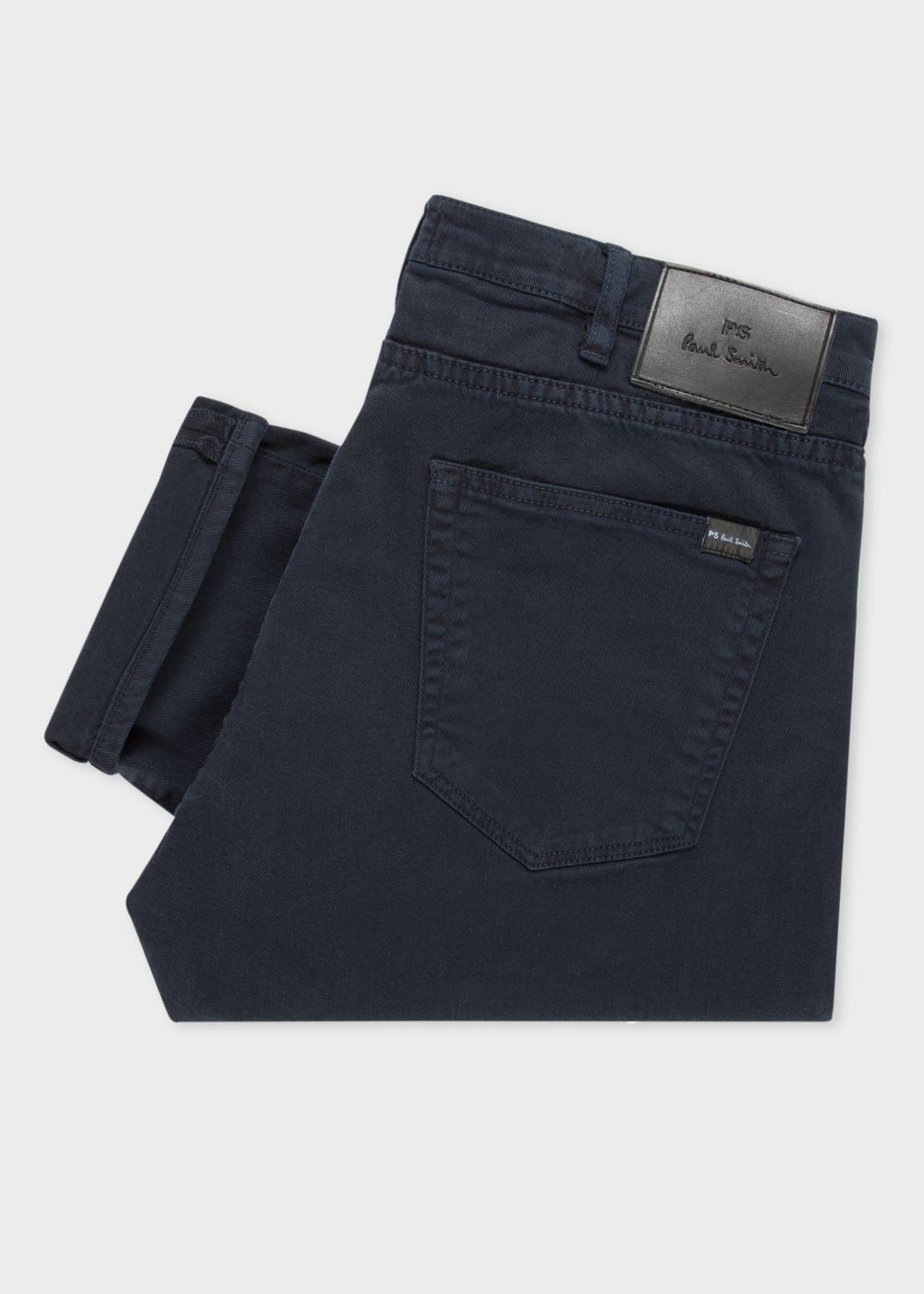 Paul Smith Men's Tapered-Fit Dark Navy Denim Jeans