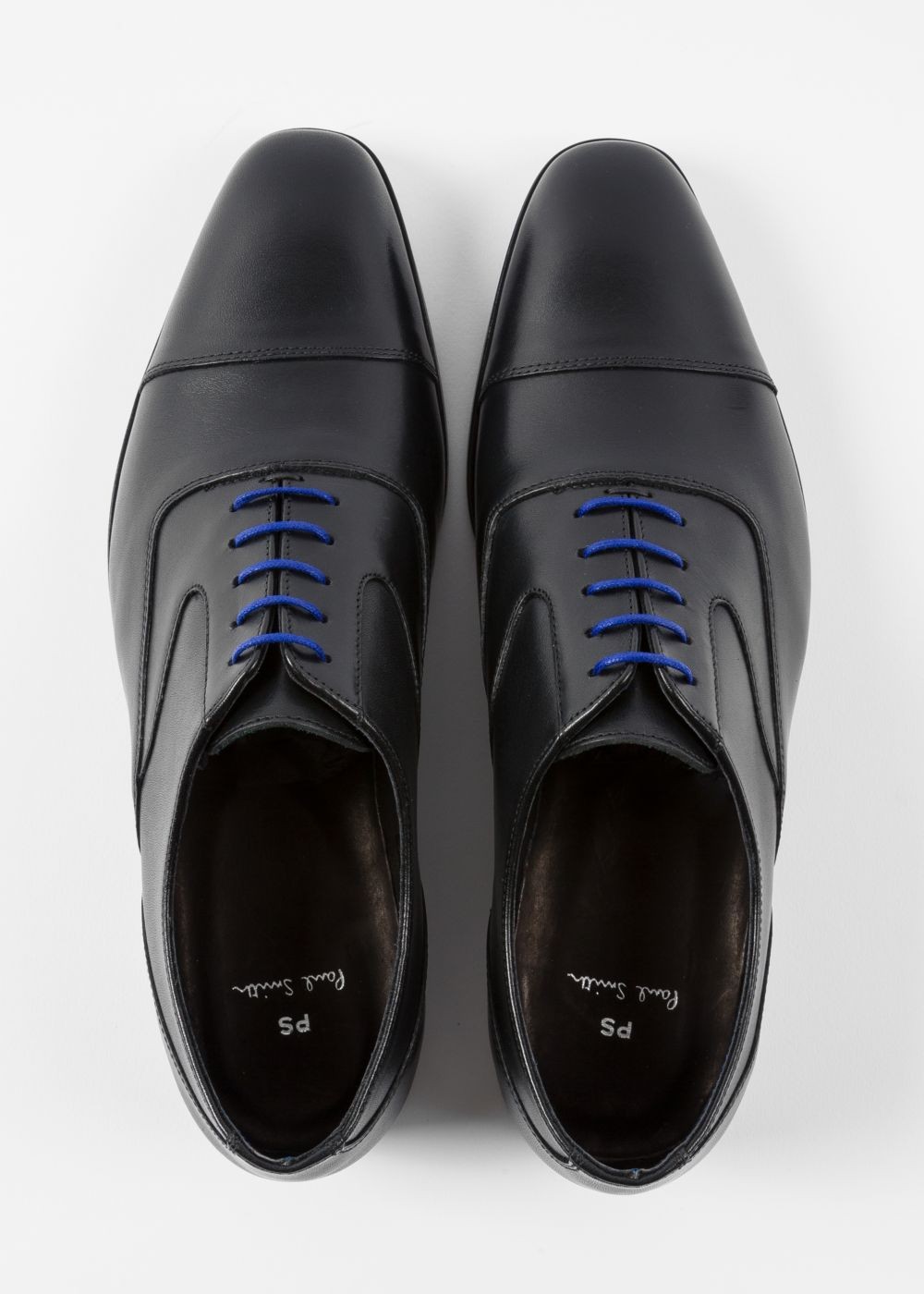 Paul Smith Men's Black Leather 'tompkins' Oxford Sneaker
