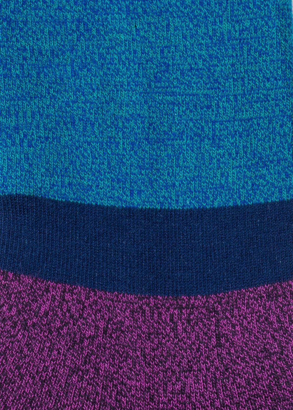 Paul Smith Women's Blue Flecked-Stripe Socks