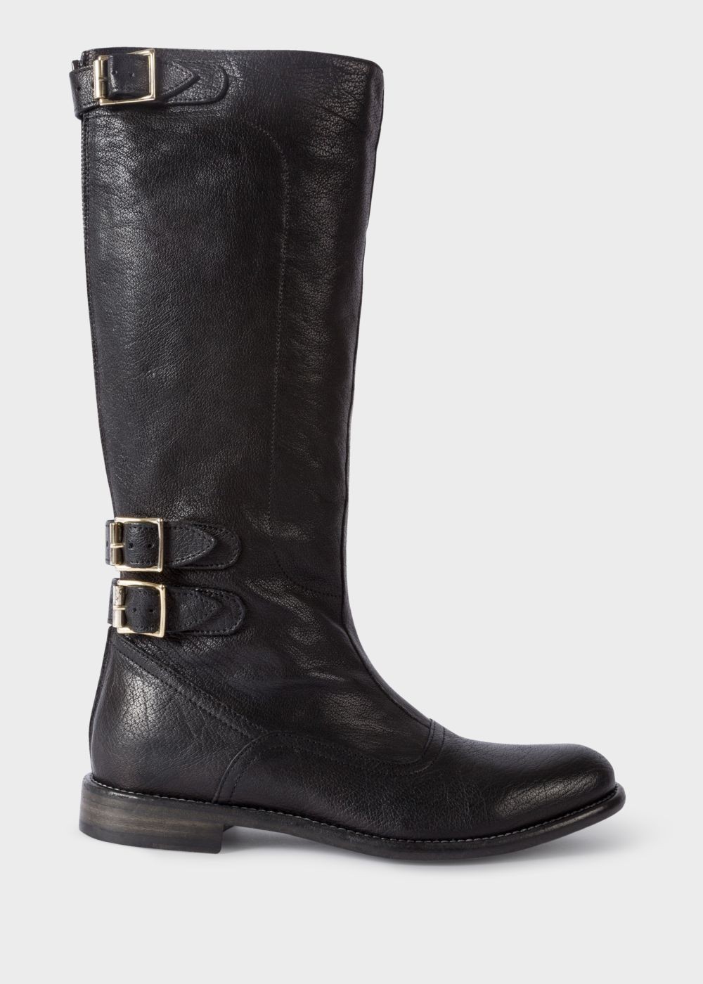 Paul Smith Women's Black Leather 'kings' Boots