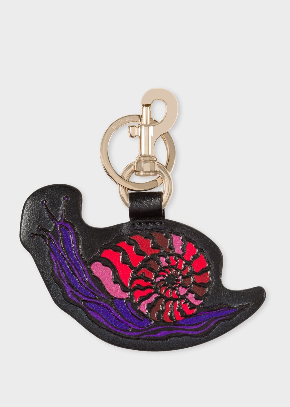 Paul Smith 'dreamer Snail' Leather Keyring Accessories Mens