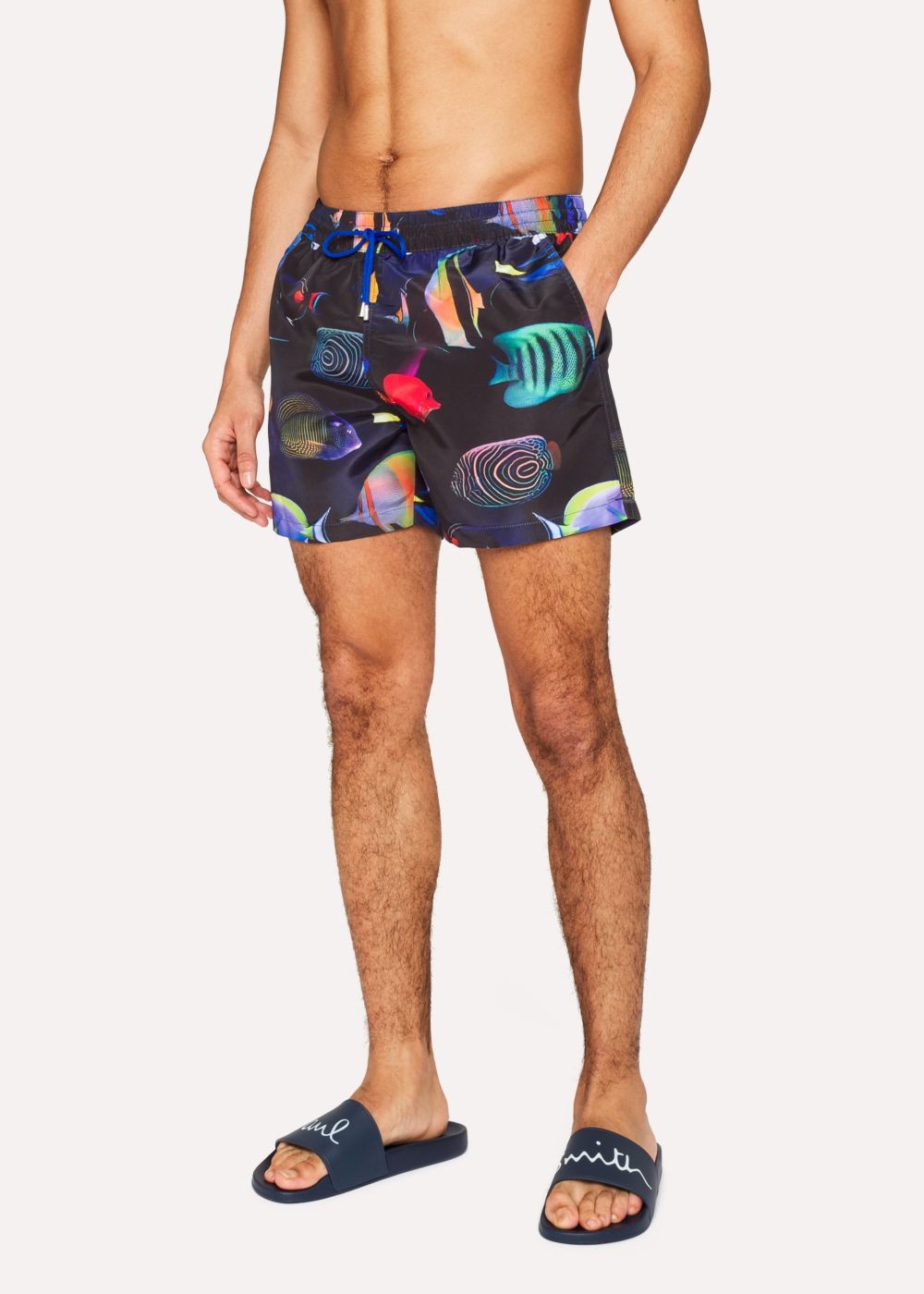 Paul Smith Mens's 'tropical Fish' Print Swim Shorts