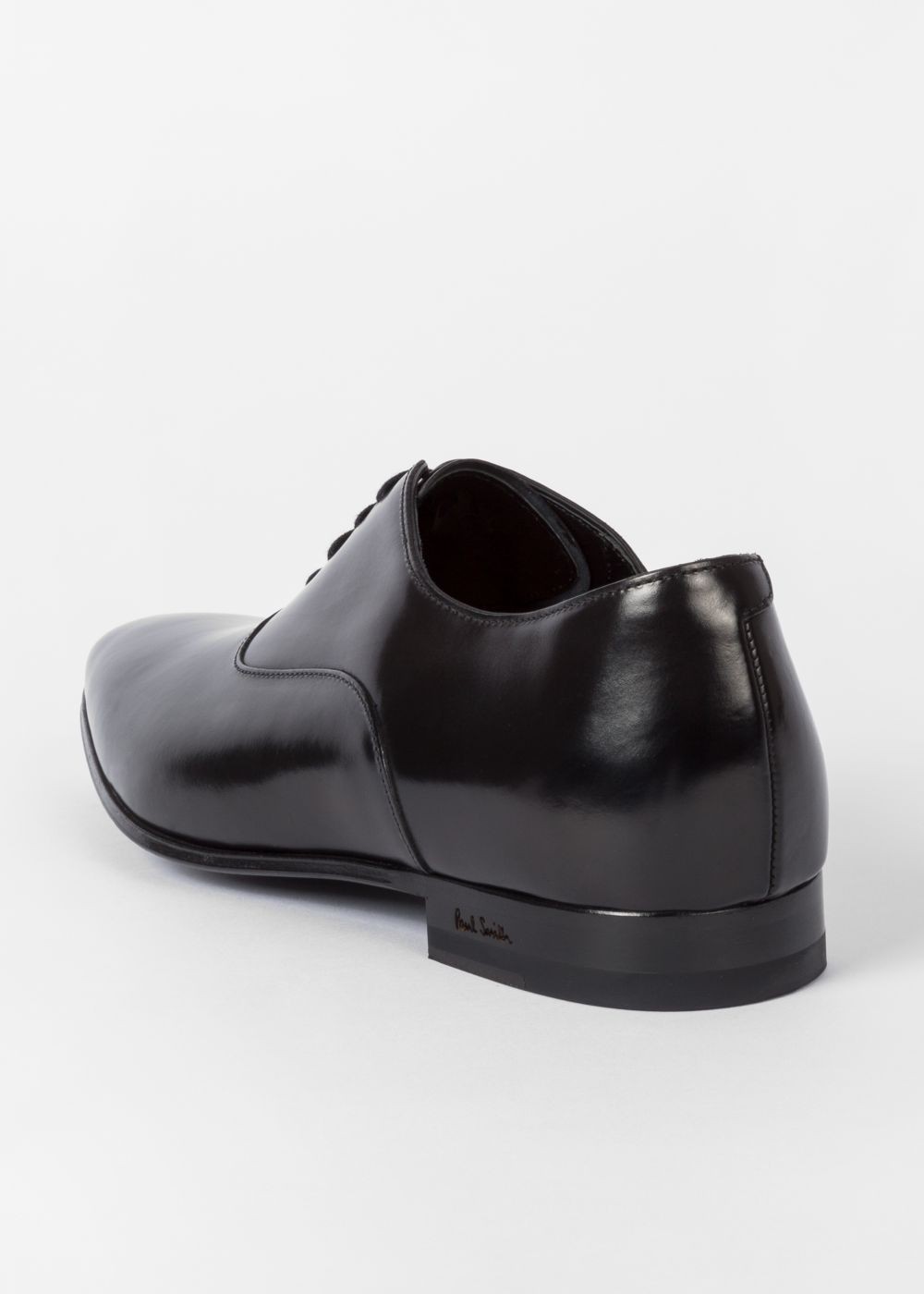 Paul Smith Men's Black Leather 'fleming' Oxford Shoes