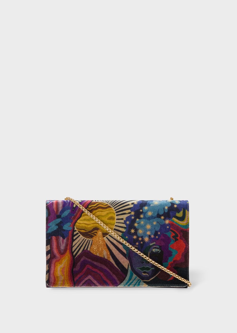 Paul Smith Women's Velvet 'dreamer' Clutch HandBags