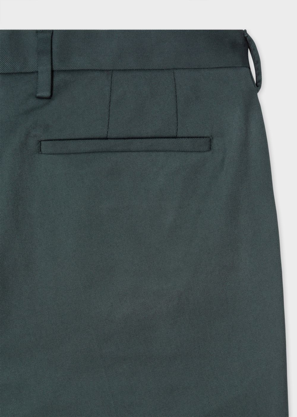 Paul Smith Men's Slim-Fit Bottle Green Stretch-Cotton Chinos Clothing