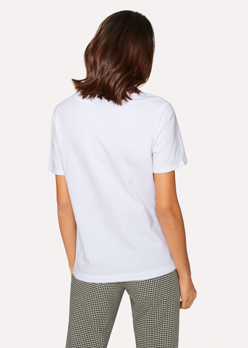 Paul Smith Women's White Large 'dino' Print Cotton Shirts