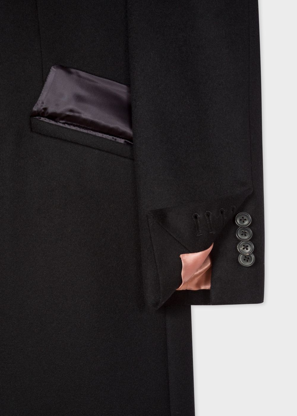 Paul Smith Women's Black Wool And Cashmere-Blend Epsom Jackets