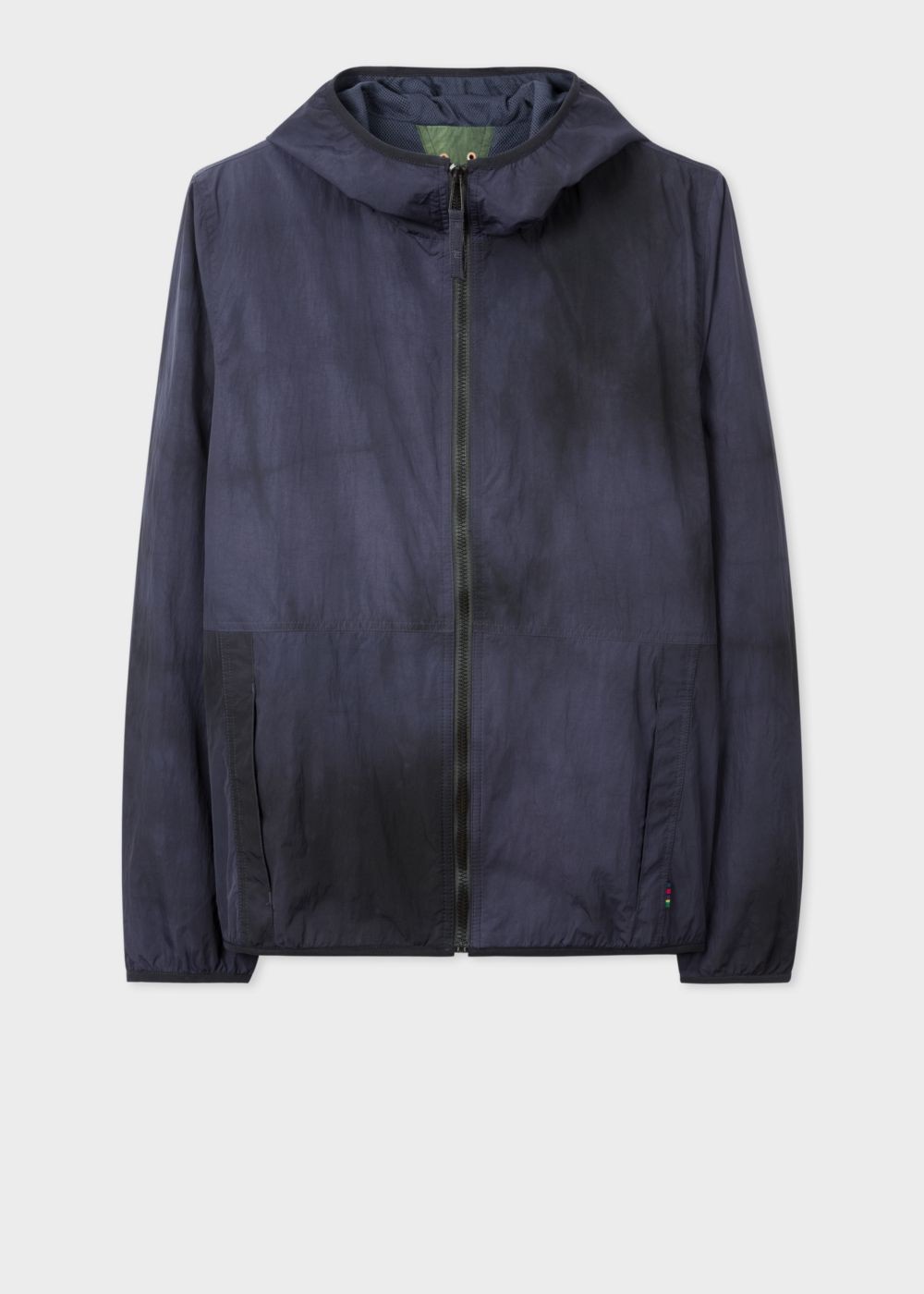 Paul Smith Men's Navy Hooded Packaway Jackets