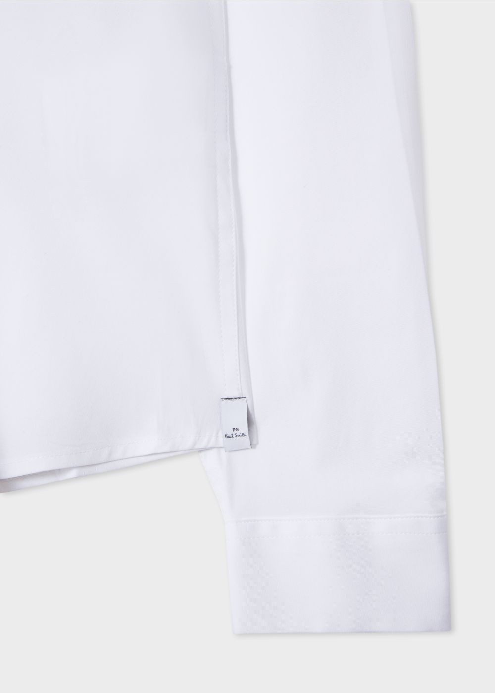 Paul Smith Women's White Slim-Fit Stretch-Cotton Tees With Multi-Colour Buttons