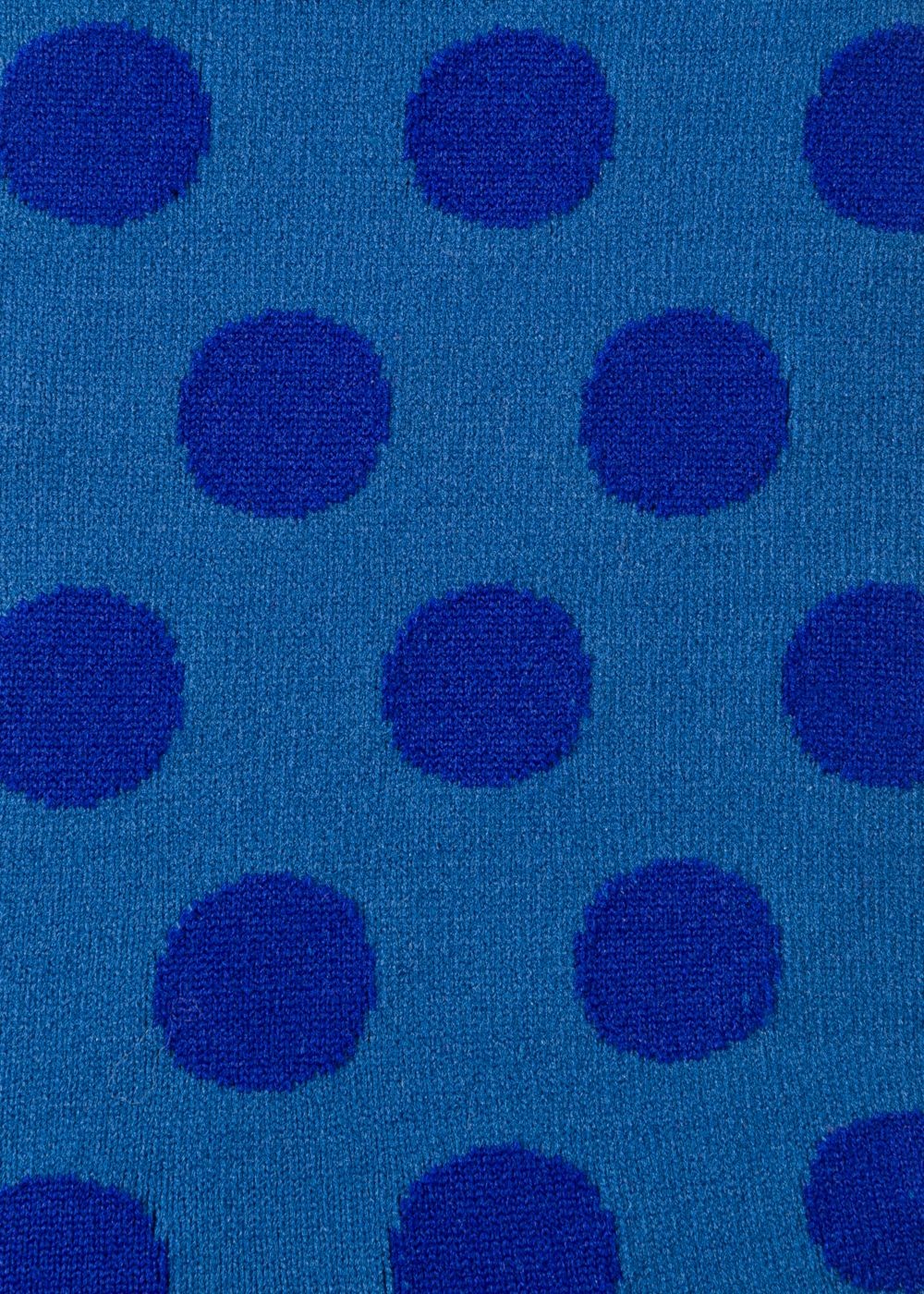 Paul Smith Men'S Slate Blue Polka Dot Cycling Socks