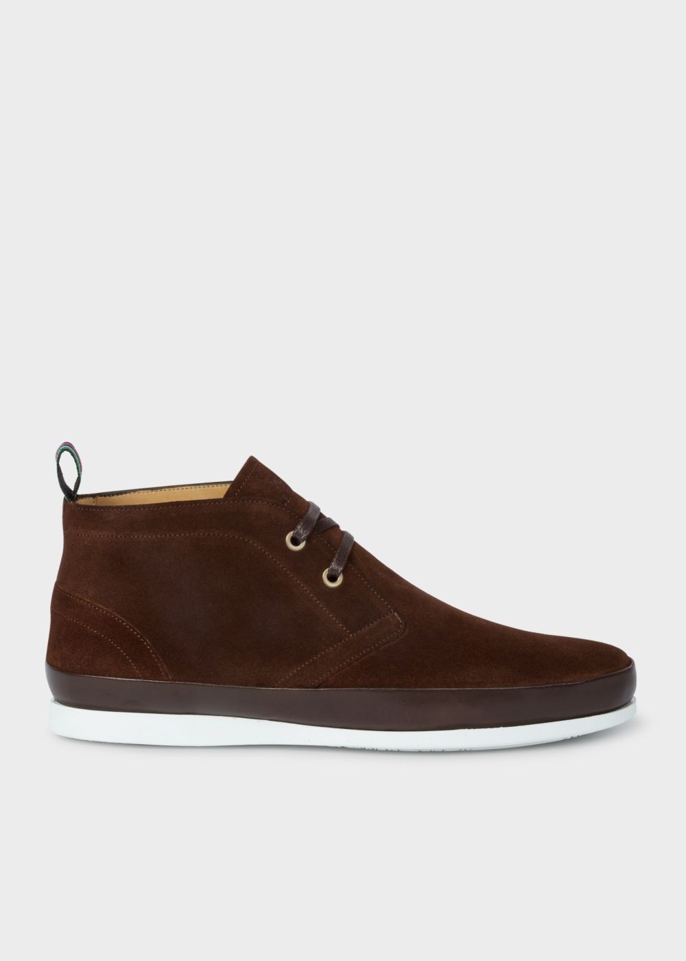 Paul Smith Men's Brown Suede 'cleon' Boots