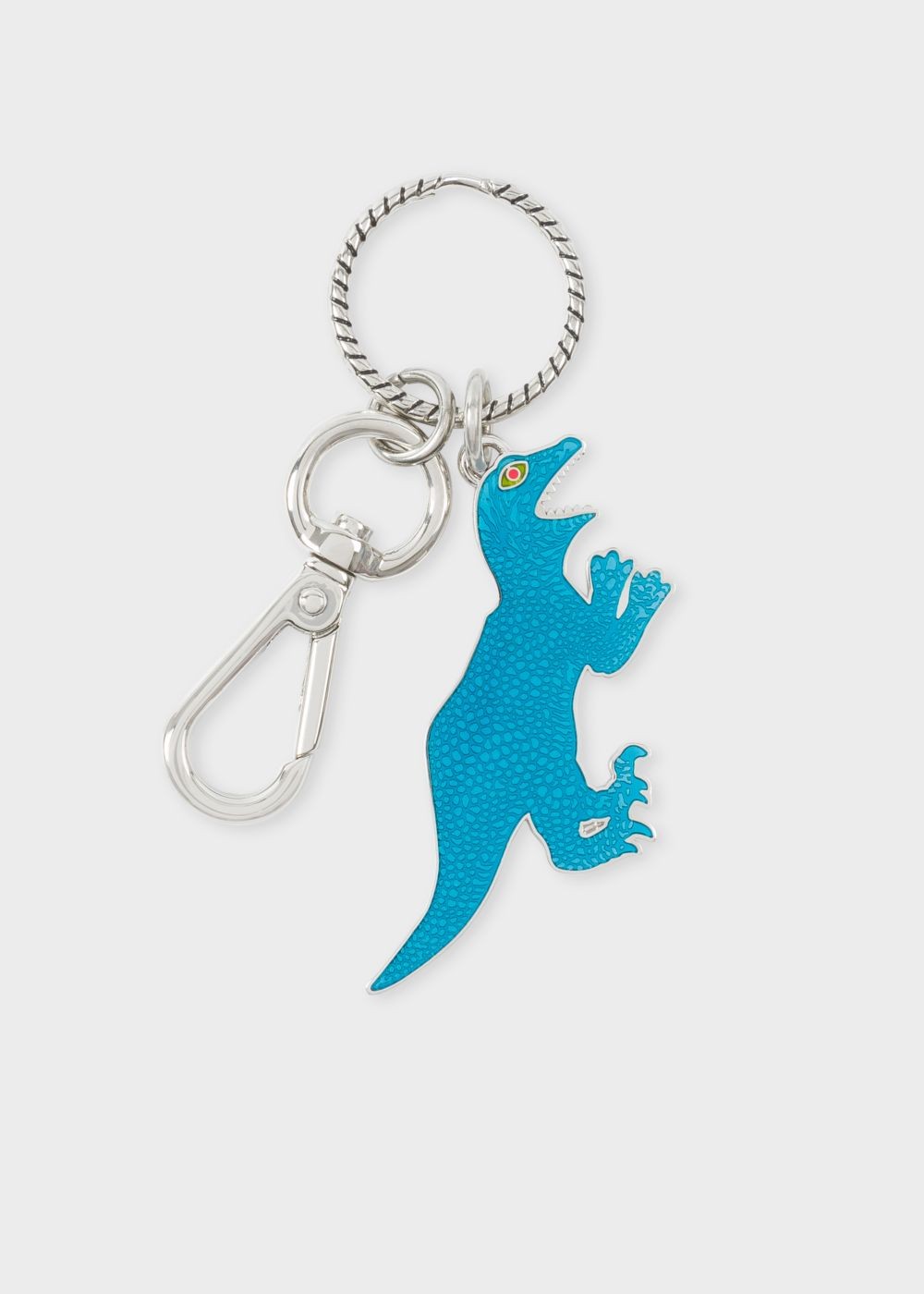 Paul Smith Turquoise 'dino' Keyring Accessories Men