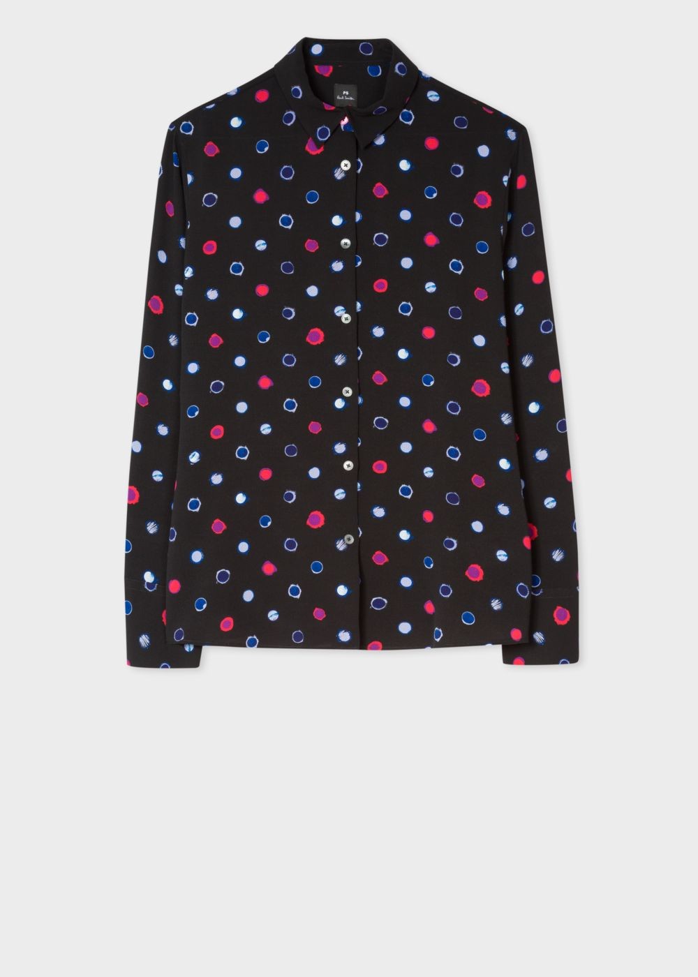 Paul Smith Women's Black 'scribble Spot' Shirts