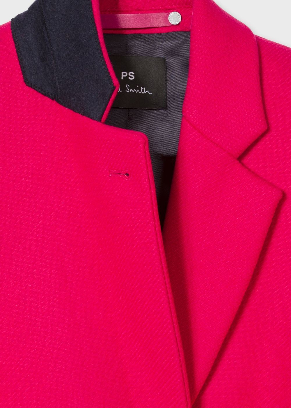 Paul Smith Women's Fuchsia Wool And Cashmere-Blend Epsom Jacket