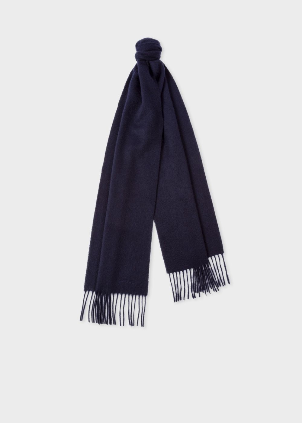 Paul Smith Navy Cashmere Scarf Womens