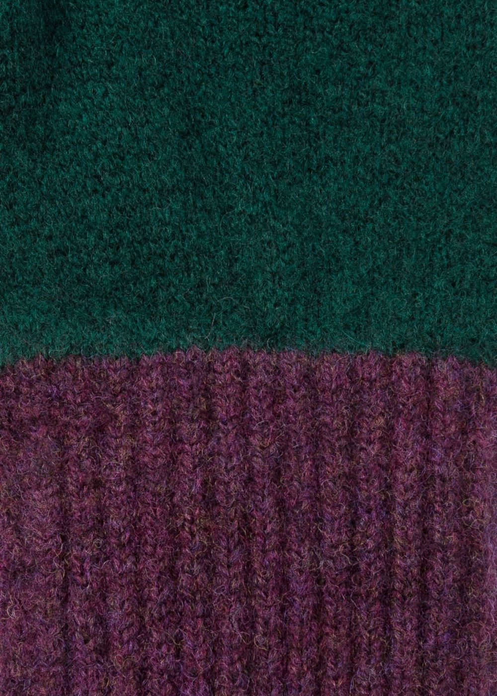 Paul Smith Women's Dark Green Wool Knitted Gloves