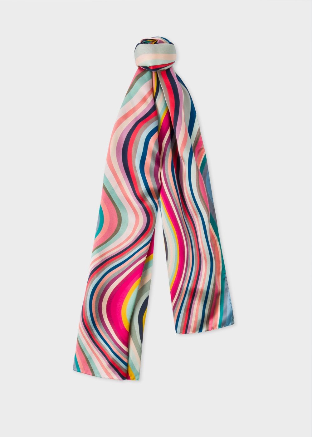 Paul Smith Women's Long 'swirl' Silk Scarf