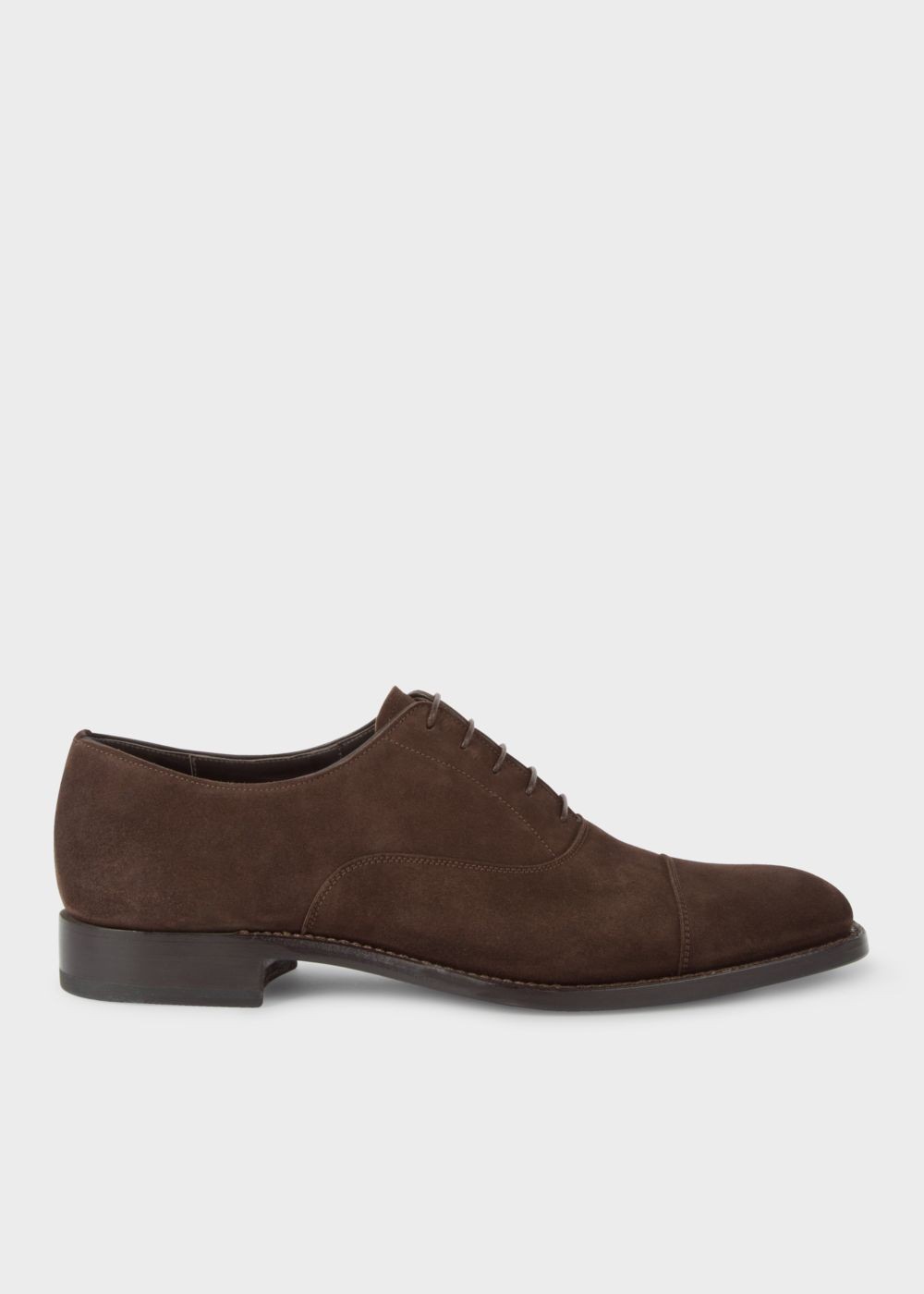 Paul Smith Men's Dark Brown Suede 'carlisle' Oxford Sneaker