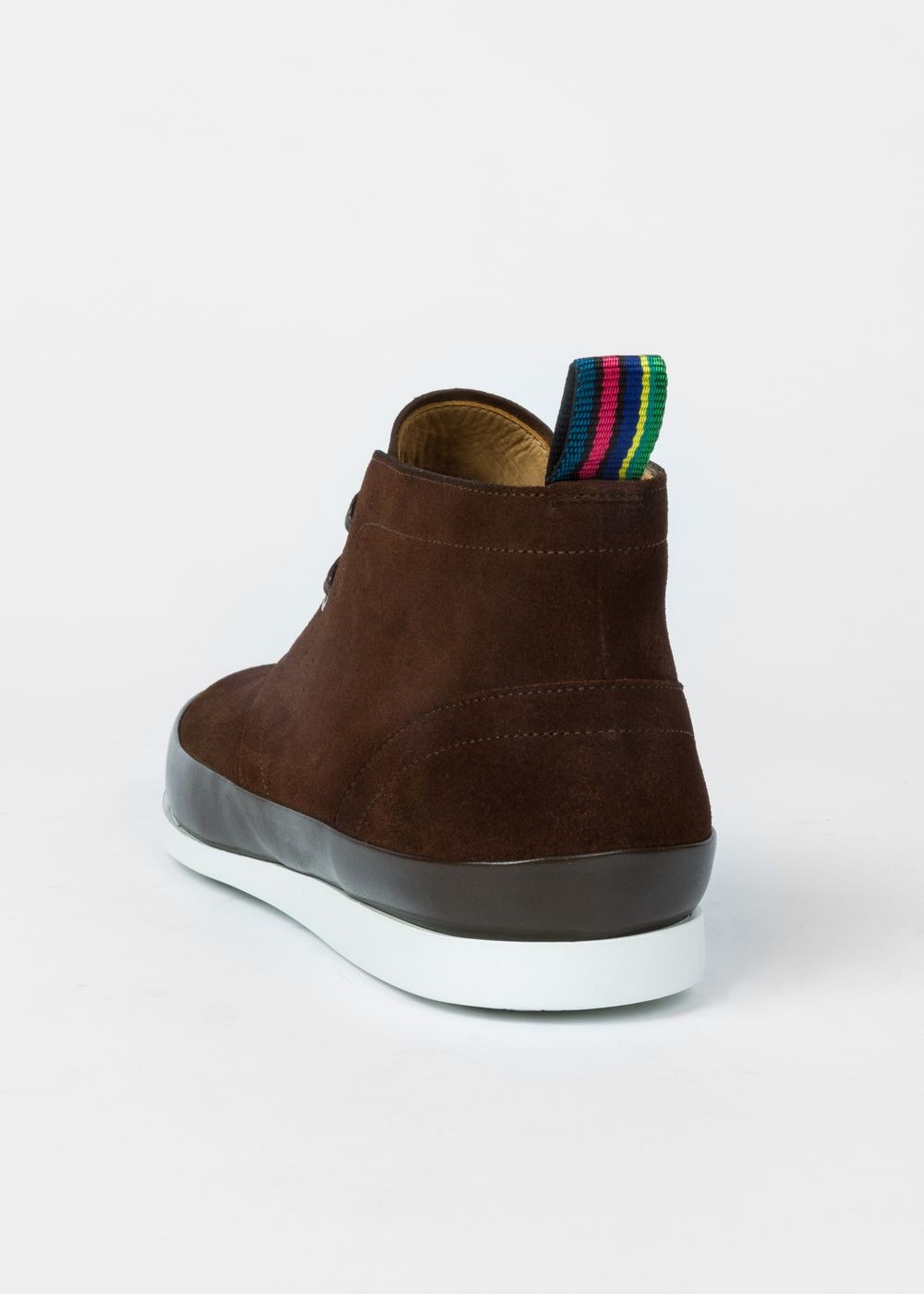 Paul Smith Men's Brown Suede 'cleon' Boots
