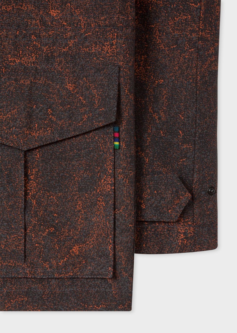 Paul Smith Men's 'painted Scribble' Print Cotton-Blend Field Coats