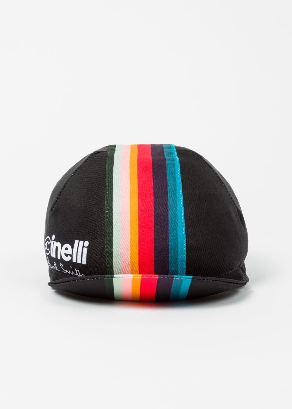 Paul Smith + Cinelli Black 'artist Stripe' Band Cycling Cap Men
