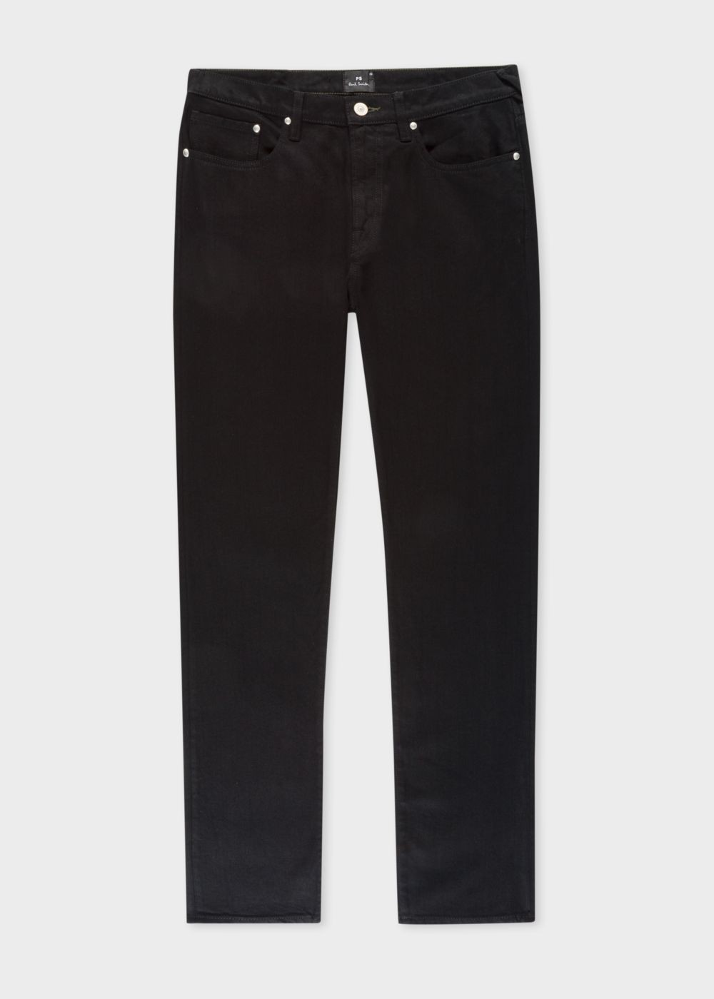 Paul Smith Mens's Tapered-Fit 'super Black' Stretch-Denim Jeans