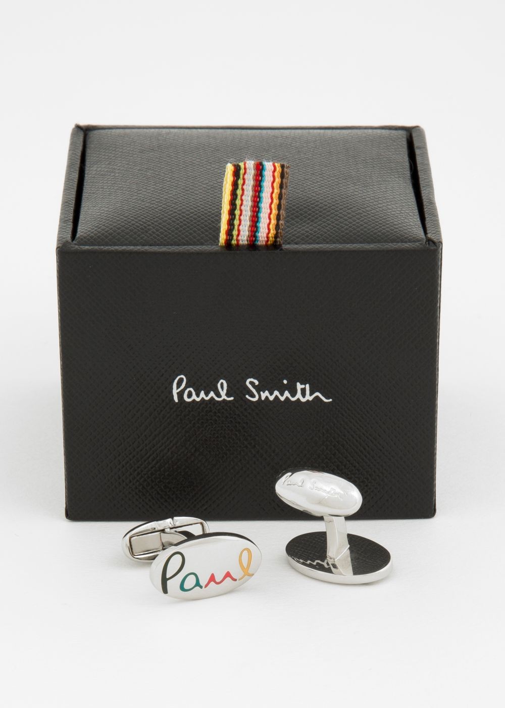 Paul Smith Mens's 'rainbow Signature' Cufflinks Accessories