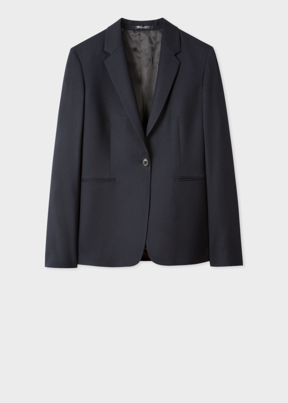 Paul Smith A Suit To Travel In - Womens's Navy One-Button Wool Blazer