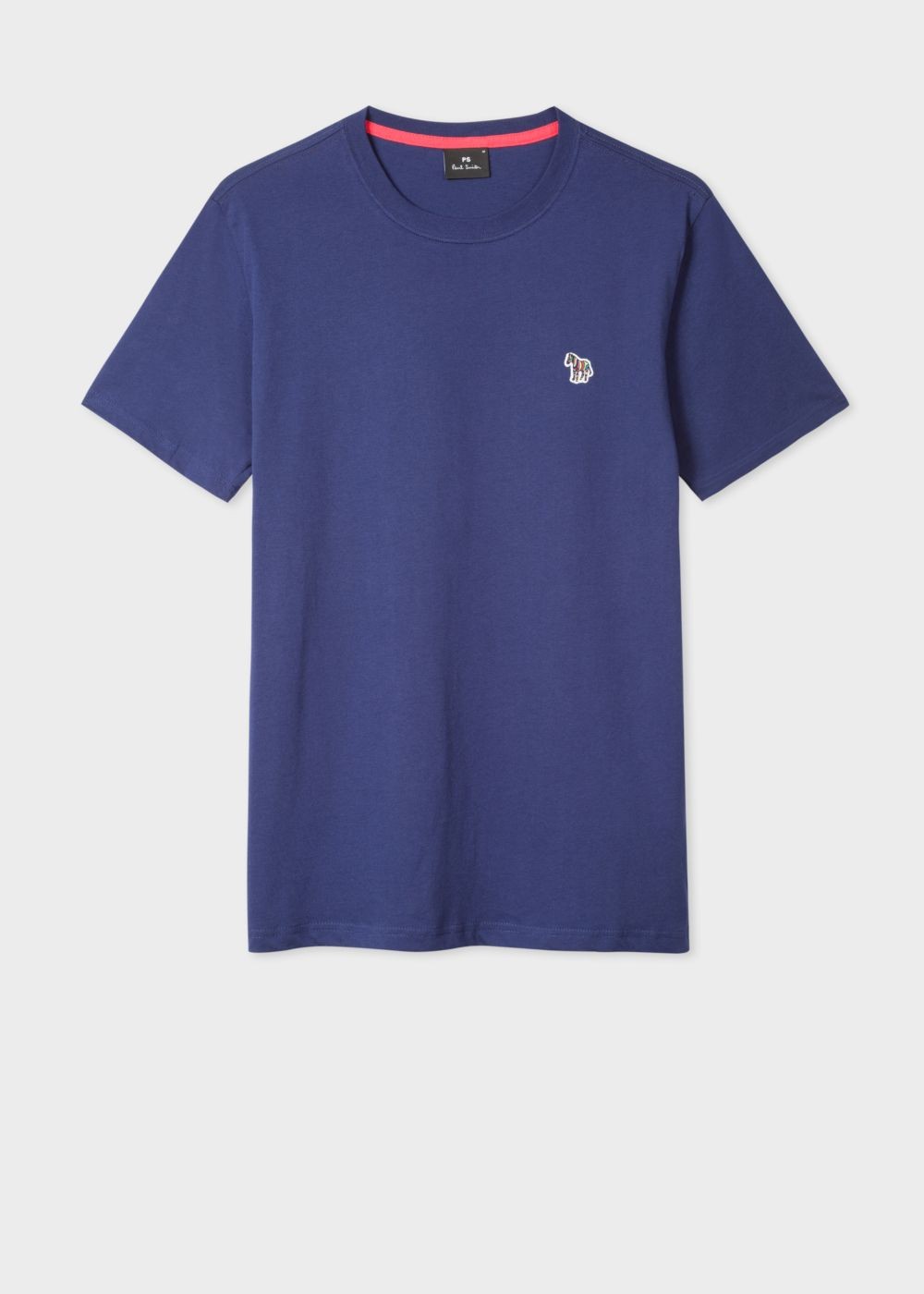 Paul Smith Men's Indigo Organic-Cotton Zebra Logo T-Shirt