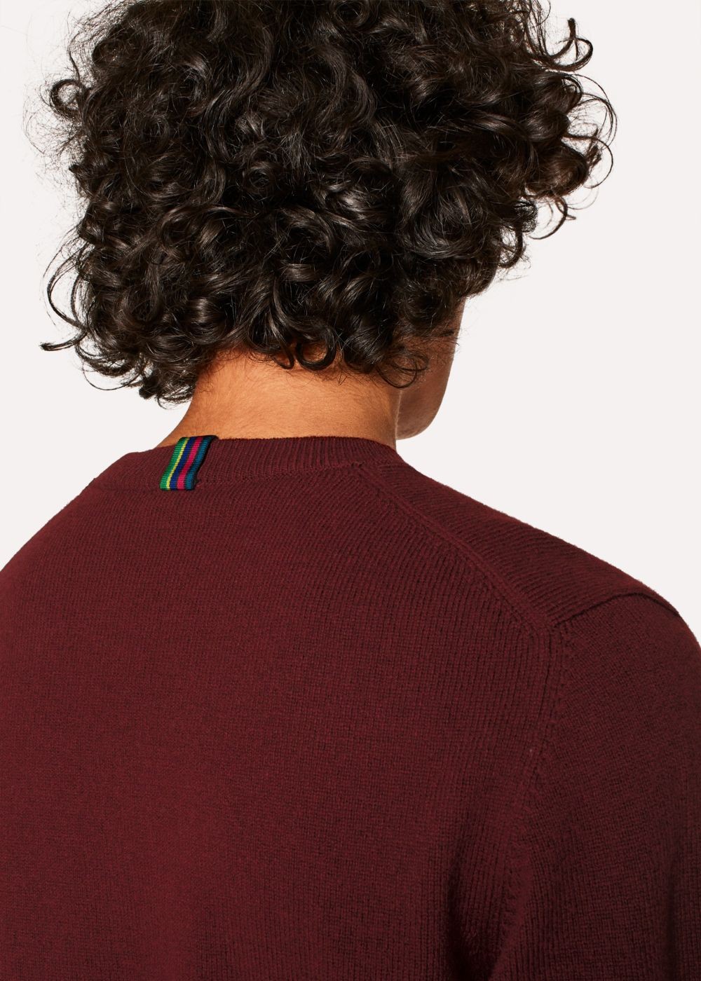 Paul Smith Mens's Burgundy Lambswool Sweater