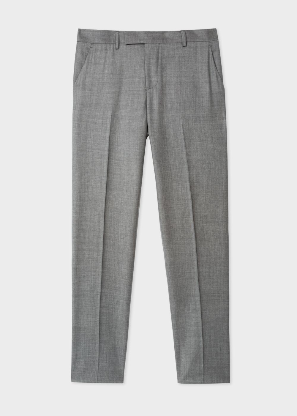 Paul Smith The Soho - Mens's Tailored-Fit Dark Grey Marl Wool Suit