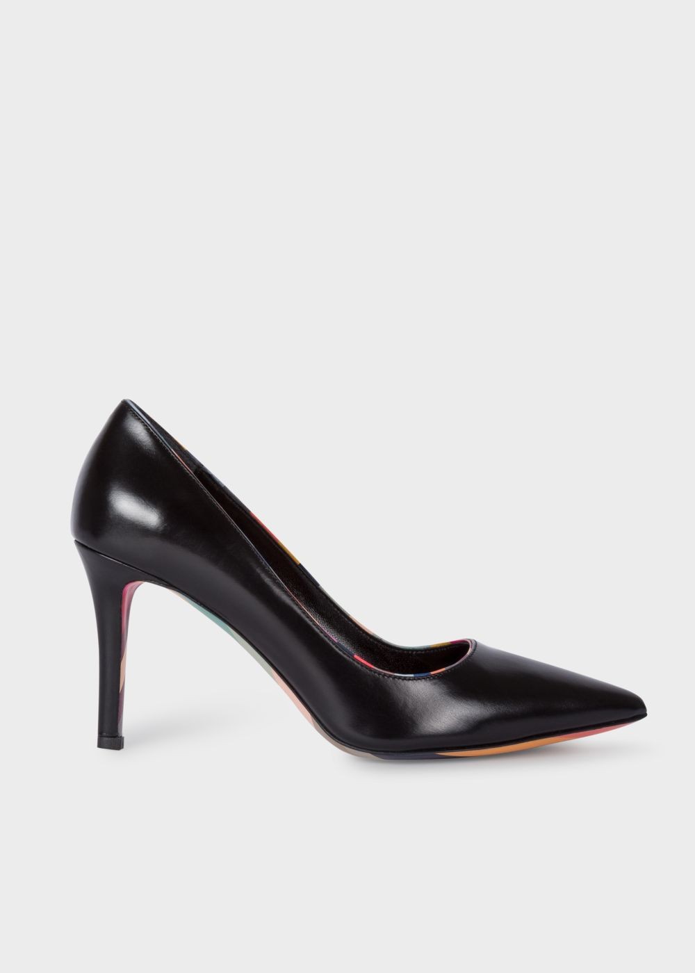 Paul Smith Women's Black Leather 'blanche' Heels