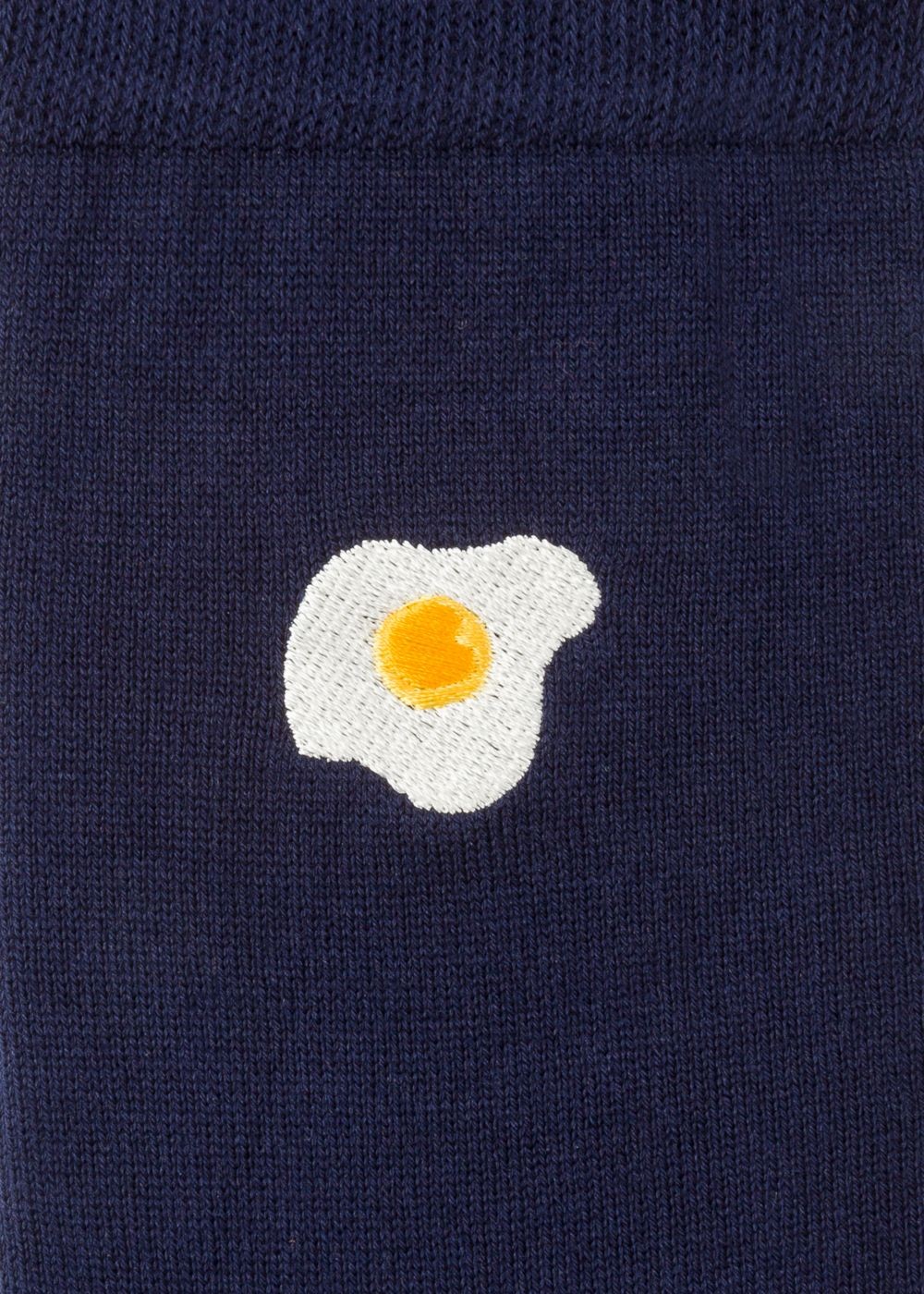 Paul Smith Mens's Navy Socks With 'fried Egg' Embroidery