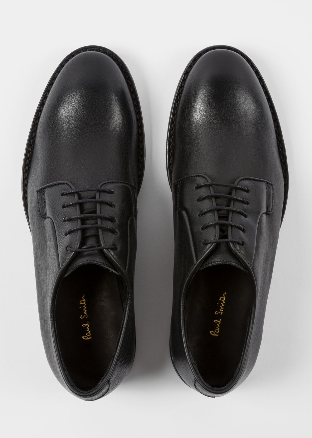 Paul Smith Women's Black 'chester' Leather Shoe