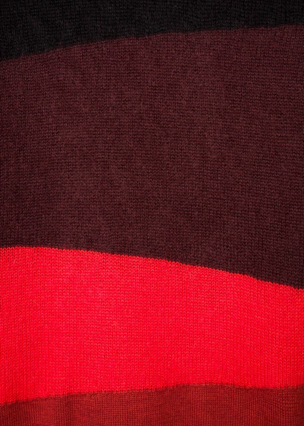 Paul Smith Men's Red Striped Wool-Blend Sweater