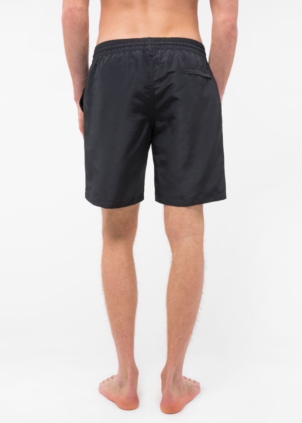 Paul Smith Men's Black Long Swim Shorts