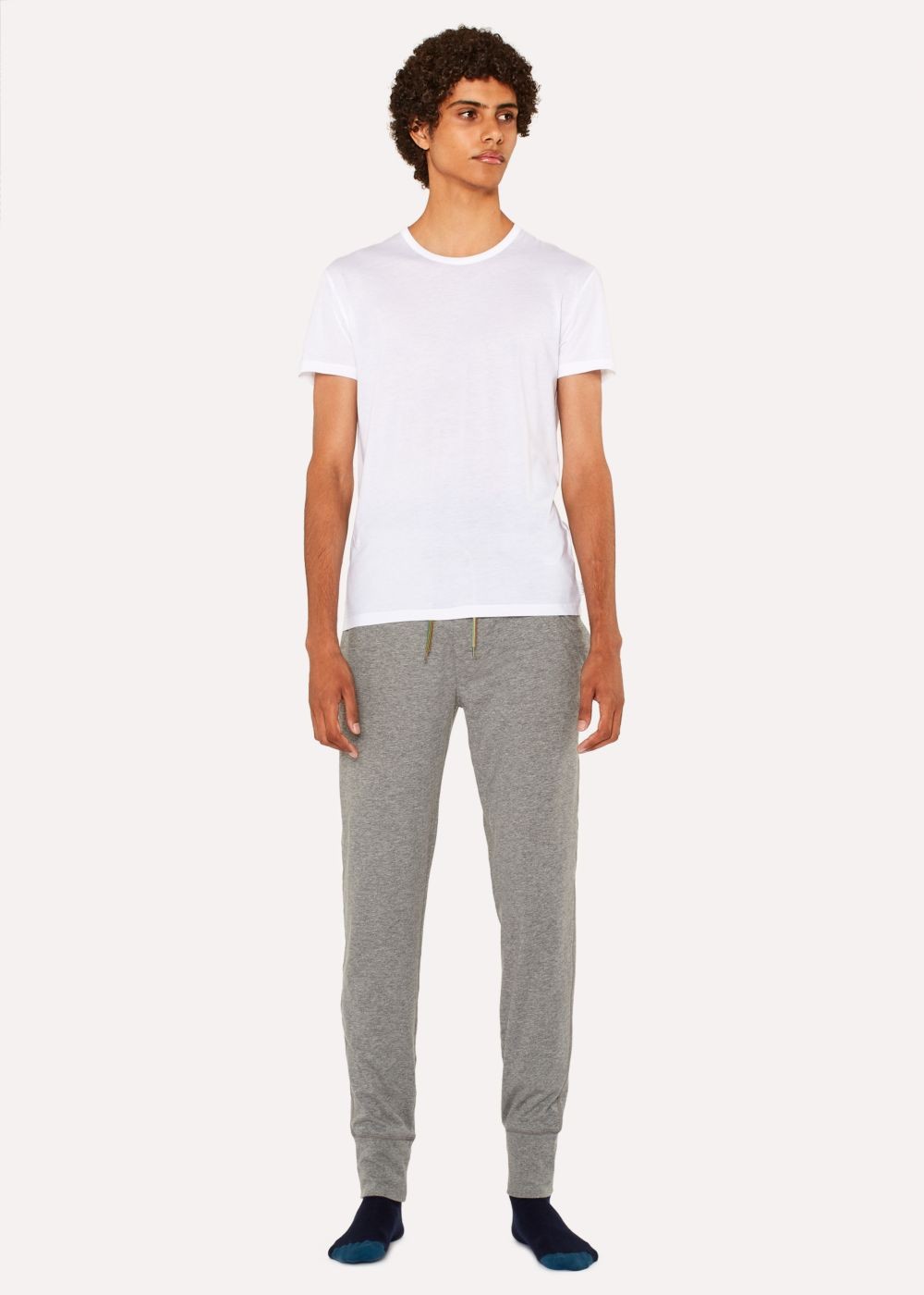 Paul Smith Mens's Light Grey Jersey Cotton Lounge Pants