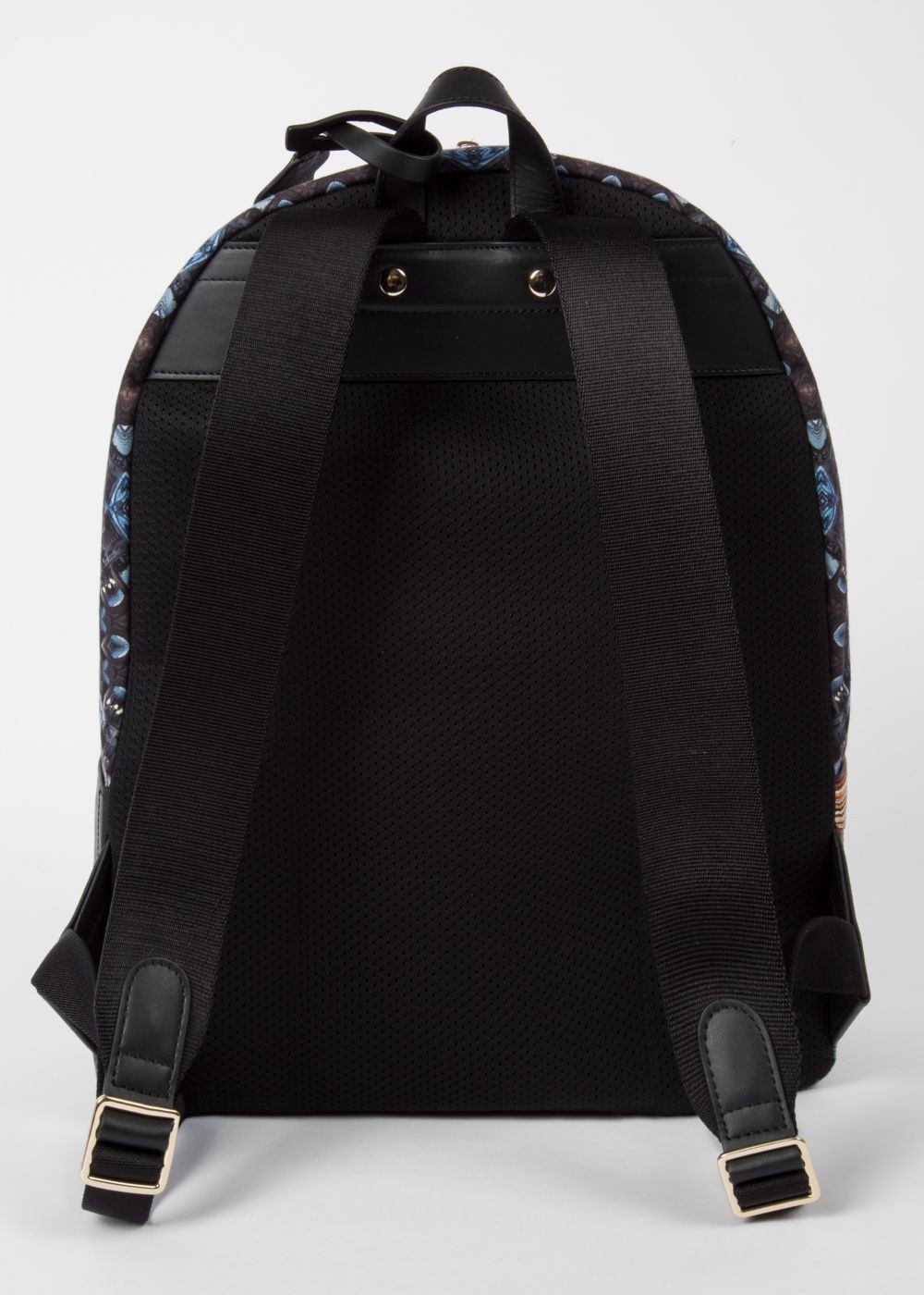 Paul Smith Men's 'mini Kaleidoscope' Print Canvas Backpack