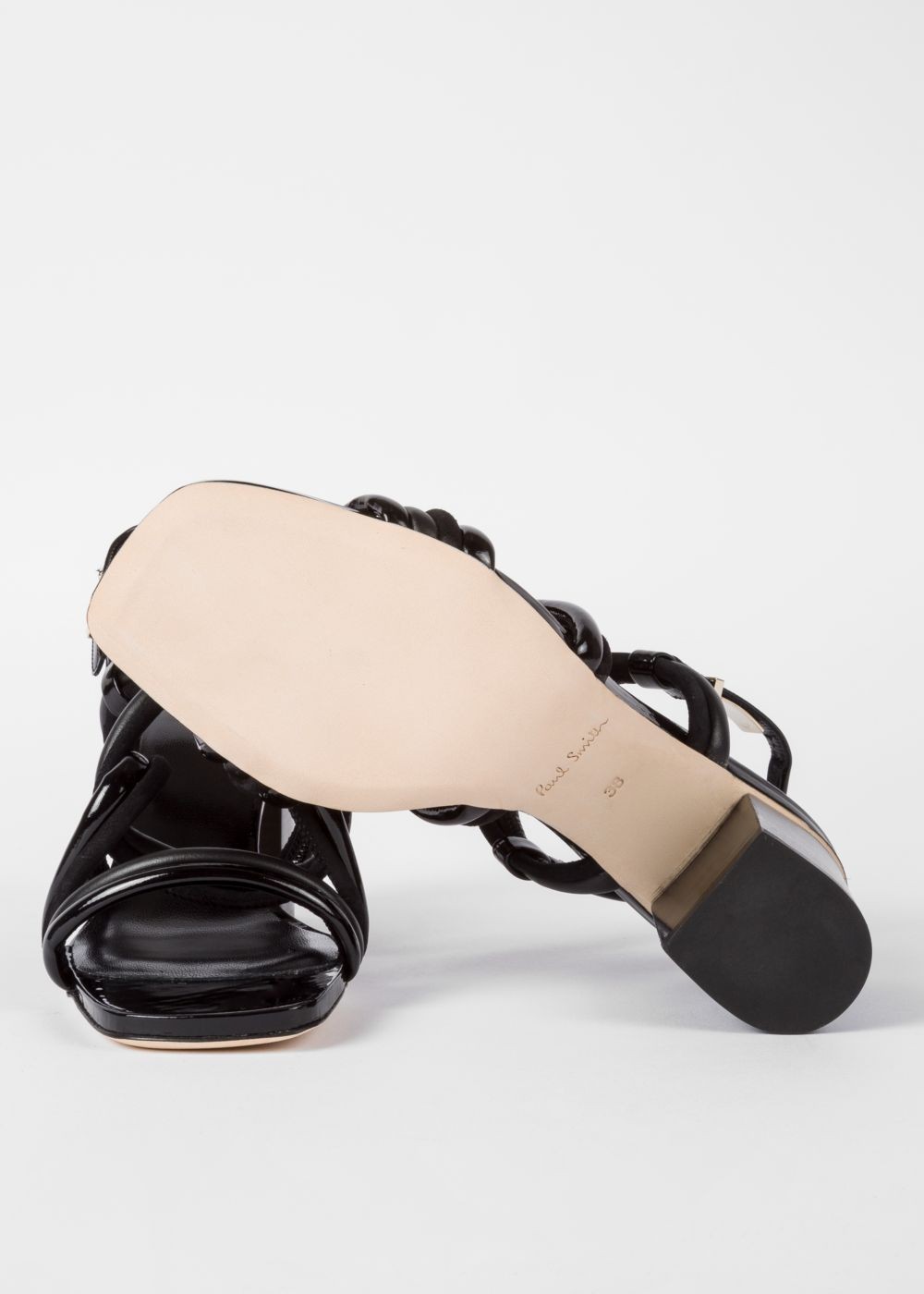 Paul Smith Women's Black Suede 'carla' Sandals