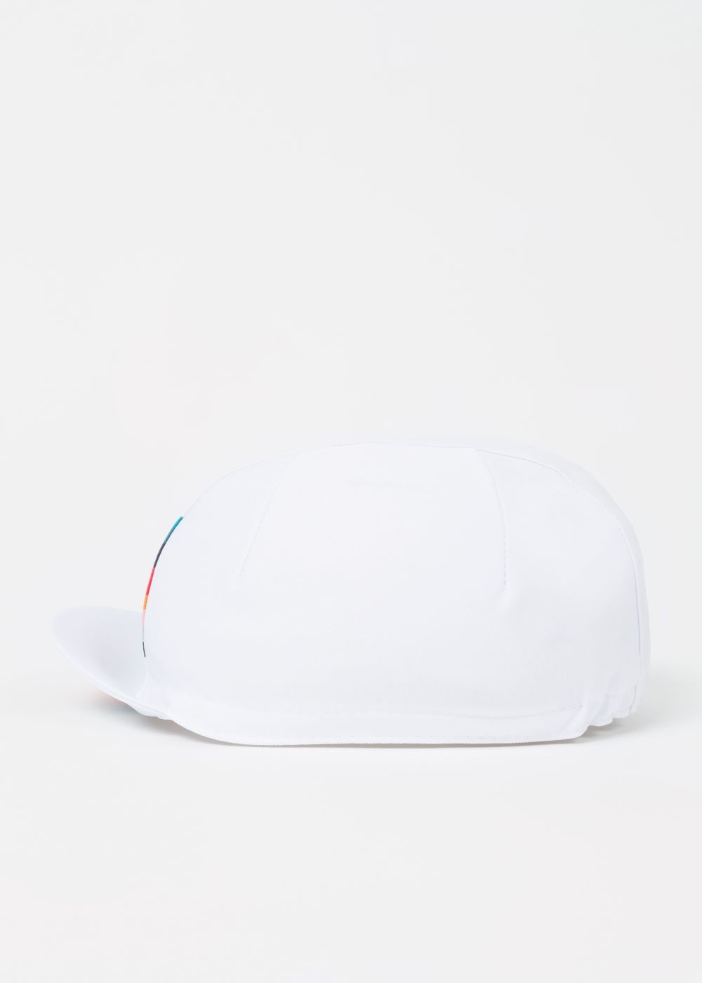Paul Smith + Cinelli White 'artist Stripe' Detail Cycling Hats Mens