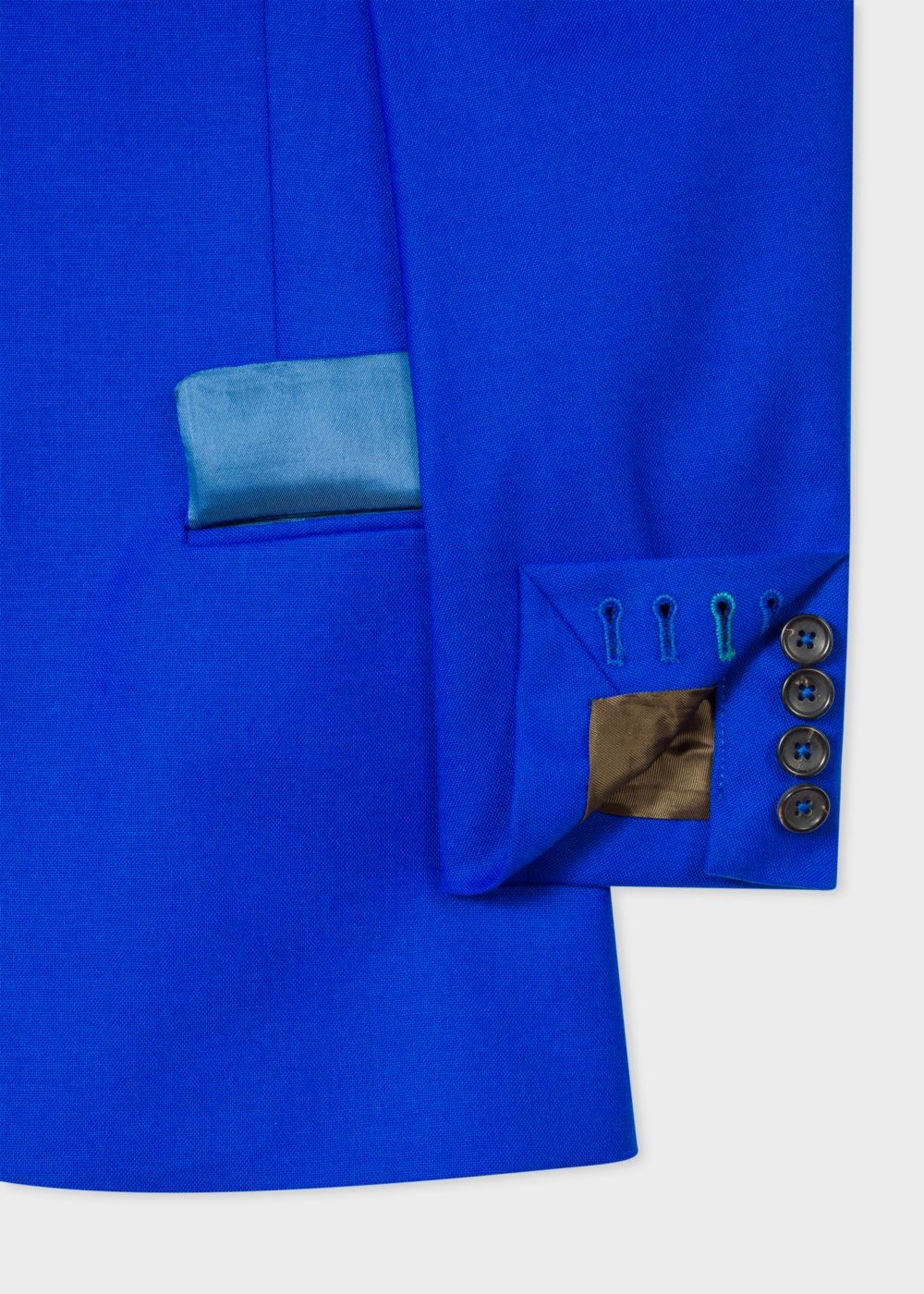 Paul Smith Womens's Indigo Wool-Hopsack Blazer With 'acapulco' Lining
