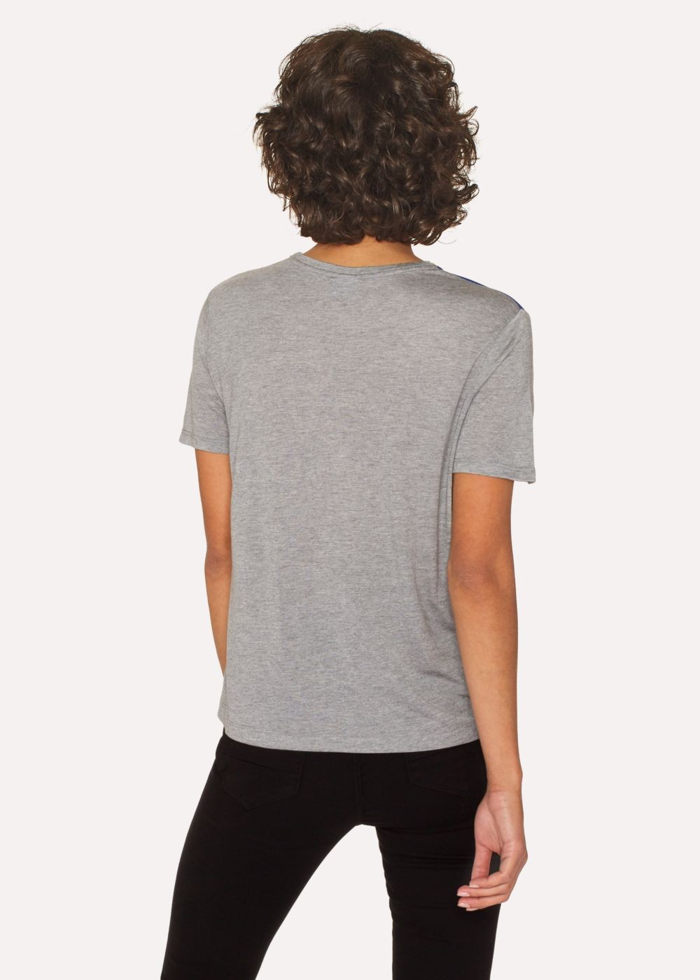 Paul Smith Women's Grey 'la Wall' Print T-Shirt