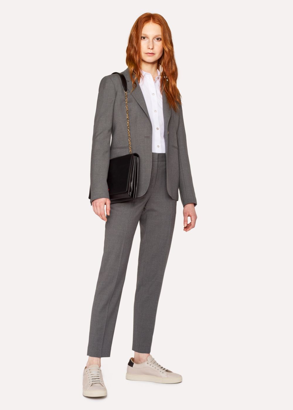 Paul Smith Lady's Black 'heart' Leather Shoulder Handbag