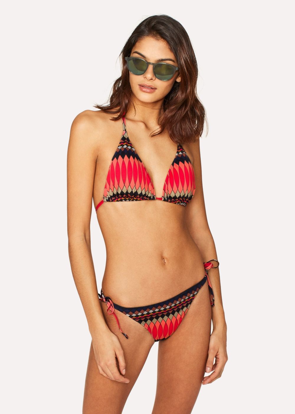 Paul Smith No. - Lady's Multi-Coloured Triangle Bikini Top