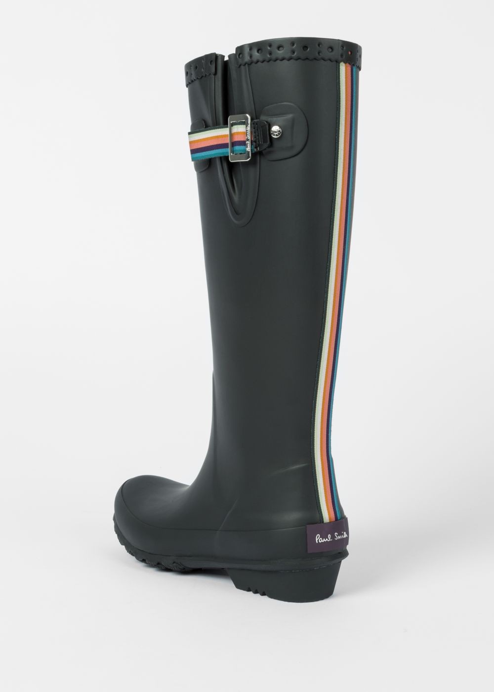 Paul Smith Women's Black Rubber 'idella' Wellington Boots
